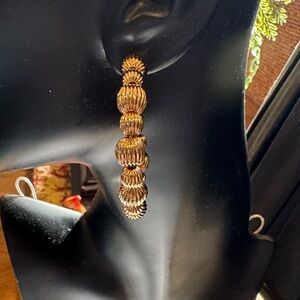 Park Lane Gold Textured Earrings